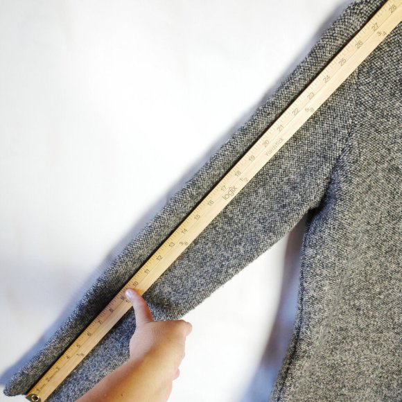 Cocogio Women's Size S Heather Grey Button Front Jacket - Picture 11 of 11